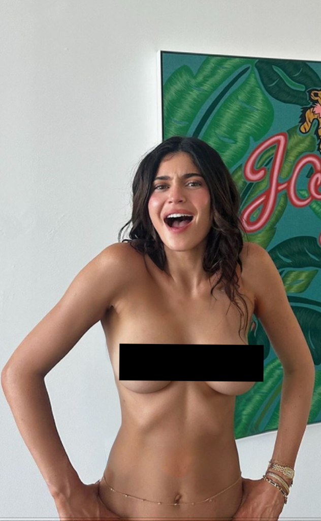 Celebrity Nude Deepfake of Kylie Jenner 2 Censored